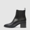 Block Heel Chelsea Boots