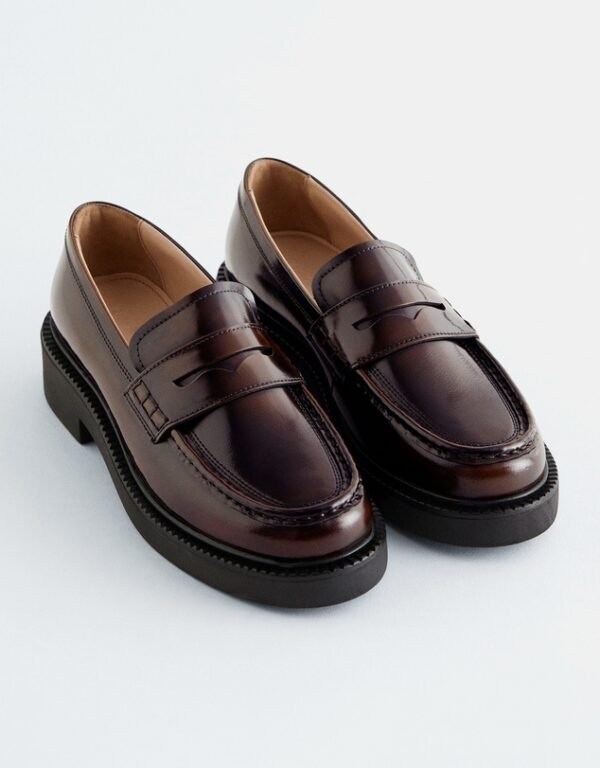 Patent Leather Penny Loafers
