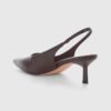 Women's Pointed Toe Slingback Kitten Heel Pumps