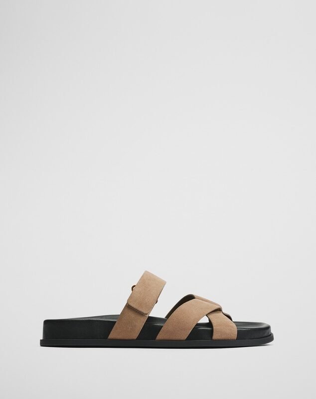 Crisscross Strap Slides
