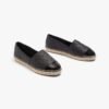 Quilted Cap-Toe Espadrilles