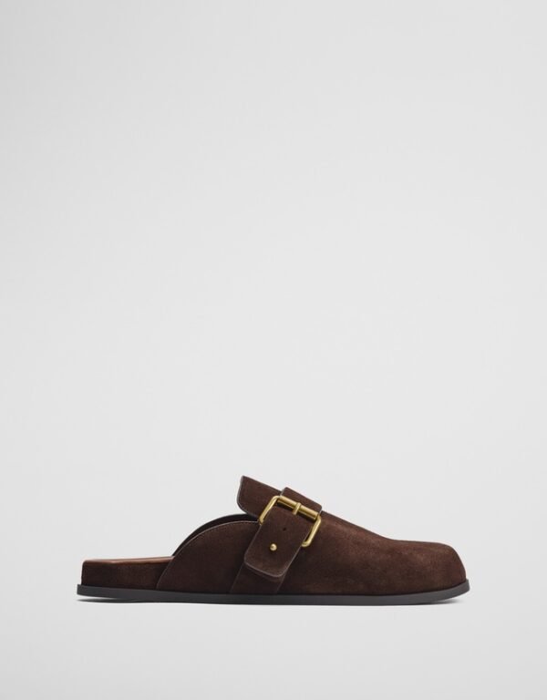 Custom Soft Suede Upper Mules Custom Soft Suede Upper Mules