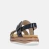 Leopard Print & Black Patent Flatform Sandals Adjustable Buckle Strap Sandals for Women Leopard Print & Black Patent Flatform Sandals Adjustable Buckle Strap Sandals for Women