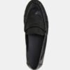 Custom Vintage Ruched Leather Loafers