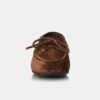 OEM Premium Suede Boat Shoes for Men Custom Soft Suede Leather Boat Shoes with Tie Detail for Everyday Wear