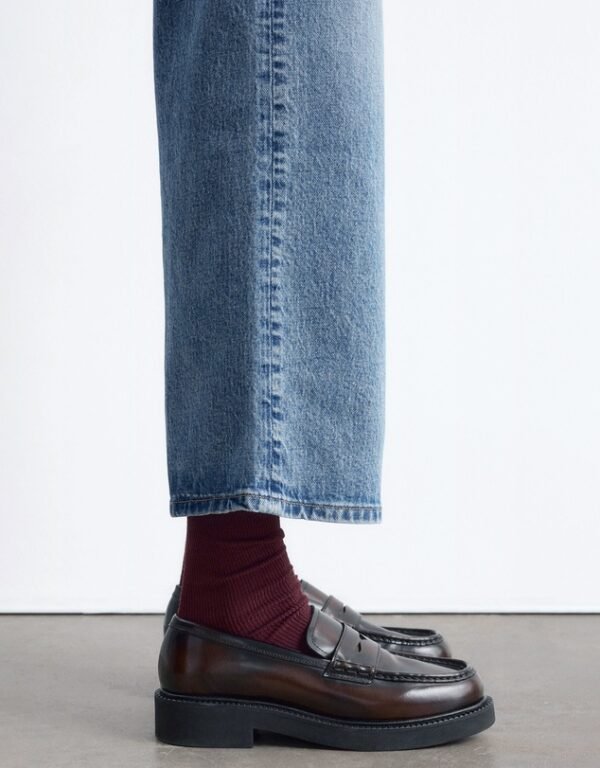 Patent Leather Penny Loafers