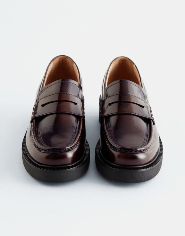 Patent Leather Penny Loafers