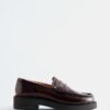 Patent Leather Penny Loafers