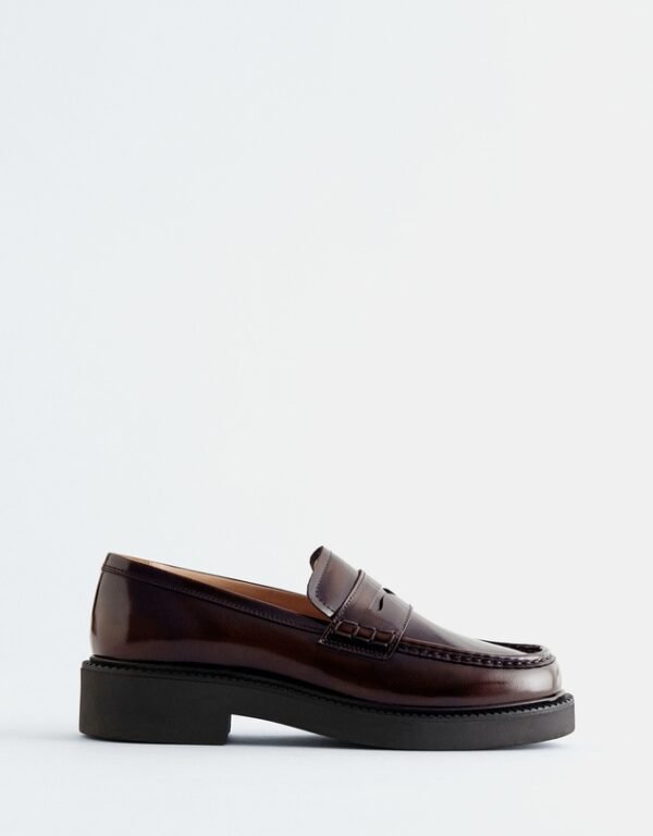 Patent Leather Penny Loafers