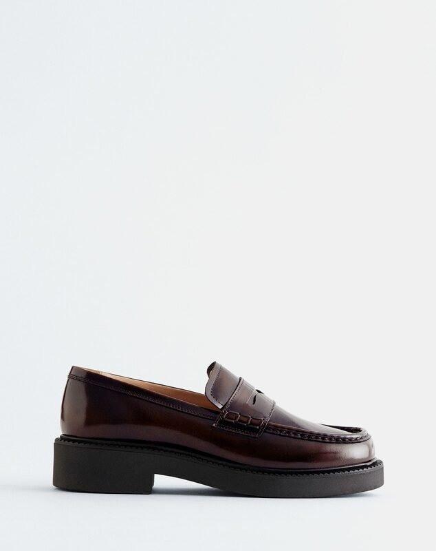 Patent Leather Penny Loafers