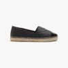 Quilted Cap-Toe Espadrilles