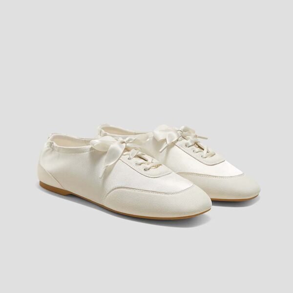 Elastic Back Heel Ballet Sneakers